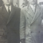 Harold Daley and Jim McLaughlin on leave in Dublin March 1, 1944