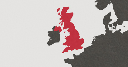 Map of Great Britain