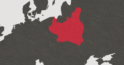 Map of Poland