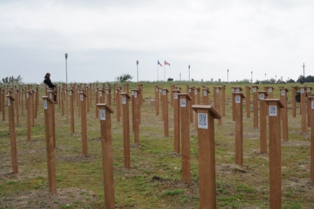 Install7 The QR Codes get affixed to the backs of the tributes