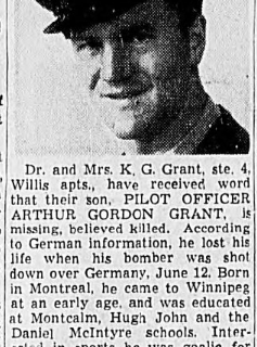 Winnipeg Evening News Canadian soldier killed in action