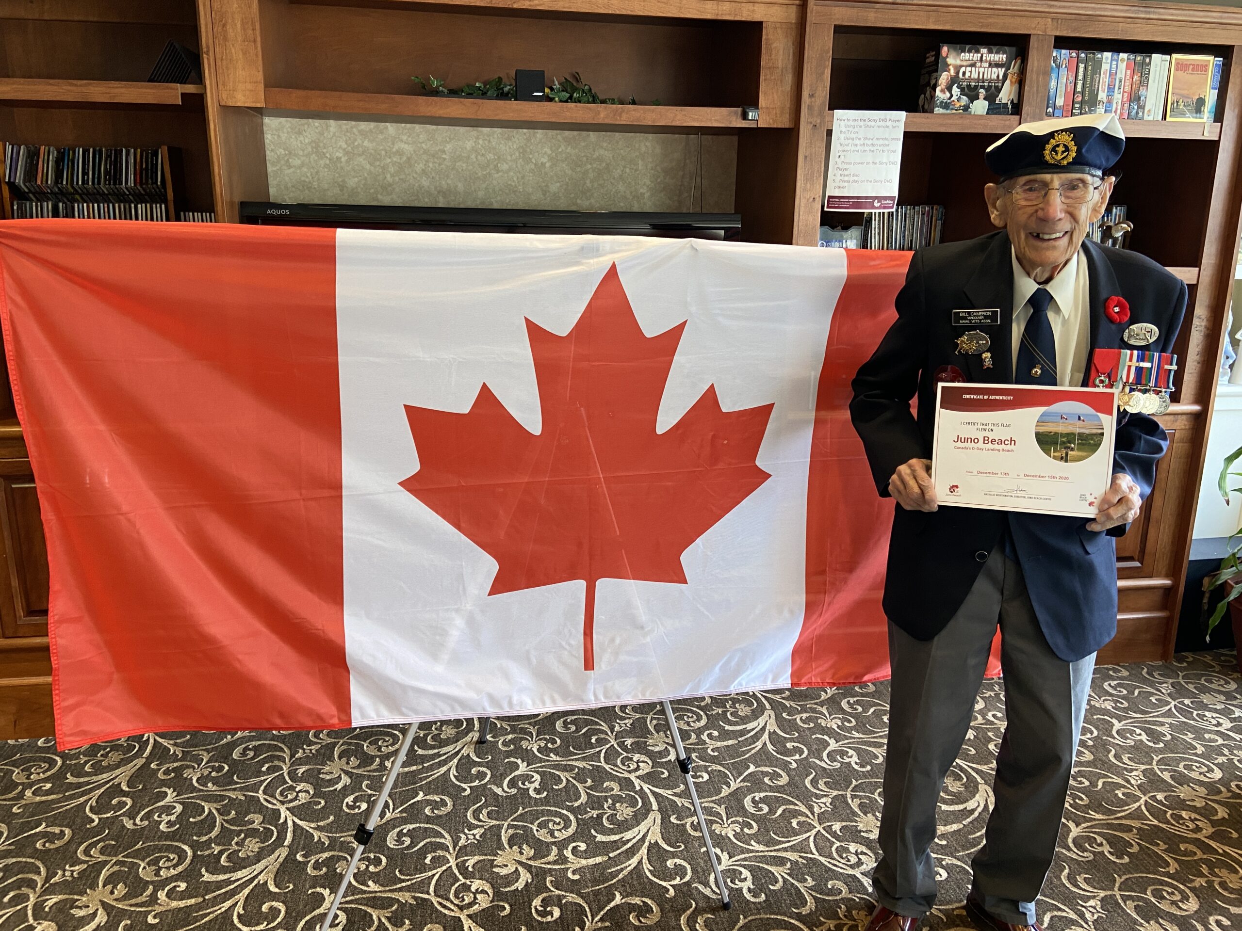 Farewell Bill Cameron (19242024) Juno Beach Centre(01)